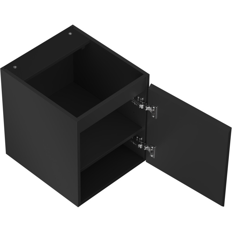 Mexen Orio Kúpeľňová skrinka pod umývadlo 40 cm, 1 dvierka, matná čierna - 91A11-04047-1-BF71