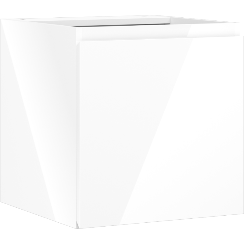 Mexen Orio kúpeľňová skrinka pod umývadlo 45 cm, 1 dvere, biela lesk - 91A11-04547-1-BF00