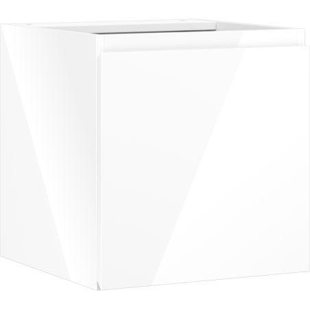 Mexen Orio kúpeľňová skrinka pod umývadlo 45 cm, 1 dvere, biela lesk - 91A11-04547-1-BF00