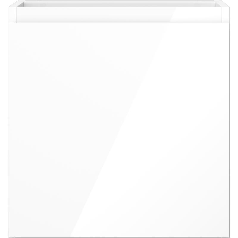 Mexen Orio kúpeľňová skrinka pod umývadlo 45 cm, 1 dvere, biela lesk - 91A11-04547-1-BF00