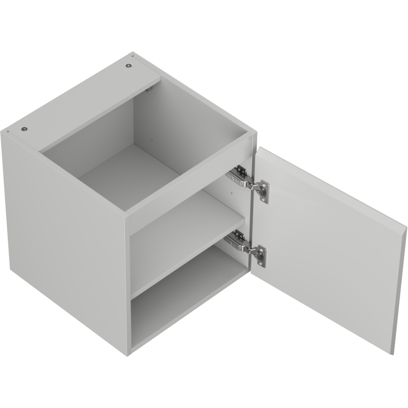 Mexen Orio kúpeľňová skrinka pod umývadlo 45 cm, 1 dvere, sivá matná - 91A11-04547-1-BF62