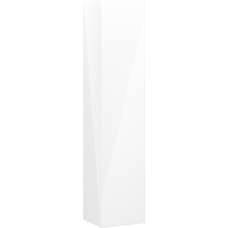Mexen Orio kúpeľňový stĺp 35 cm, 1 dvere, biely lesk - 91A11-03016-1-BF00