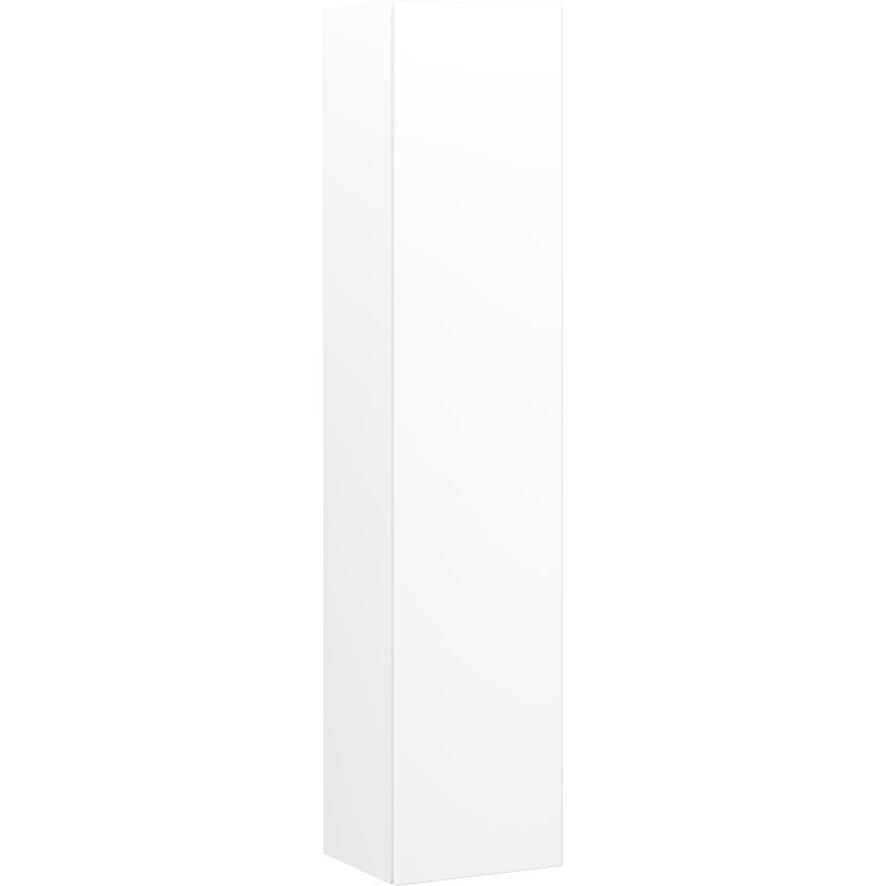 Mexen Orio kúpeľňový stĺp 35 cm, 1 dvere, biela matná - 91A11-03016-1-BF01