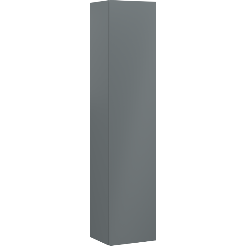Mexen Orio kúpeľňový stĺp 35 cm, 1 dvere, matná grafitová - 91A11-03016-1-BF66