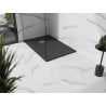 Mexen Stone+ kompozitný obdĺžnikový sprchový kút 90 x 80 cm, antracit - 44718090