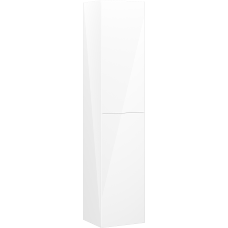 Mexen Orio kúpeľňový stĺp 35 cm, 2 dvere, biely lesk - 91A11-03016-2-BF00