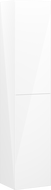 Mexen Orio kúpeľňový stĺp 35 cm, 2 dvere, biely lesk - 91A11-03016-2-BF00