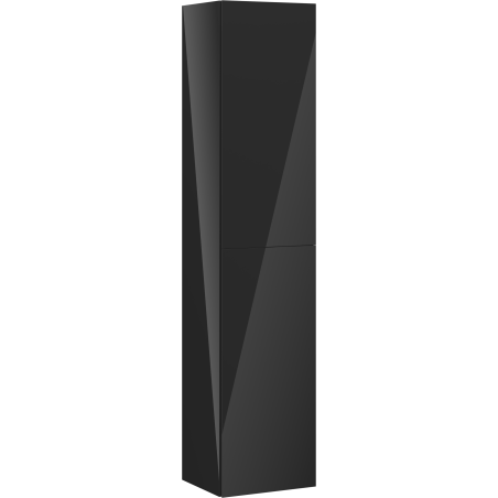 Mexen Orio kúpeľňová skrinka 35 cm, 2 dvere, čierny lesk - 91A11-03016-2-BF70