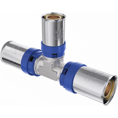 Mexen PEX-P redukčná lisovacia objímka, zalisovaná PEX 32 x 20 x 32 - W97131-322032-00