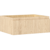 Mexen Rivel kúpeľňová skrinka pod umývadlo 60 cm, 1 zásuvka, ryhovaná, dub - 91A20-06023-1-BF81