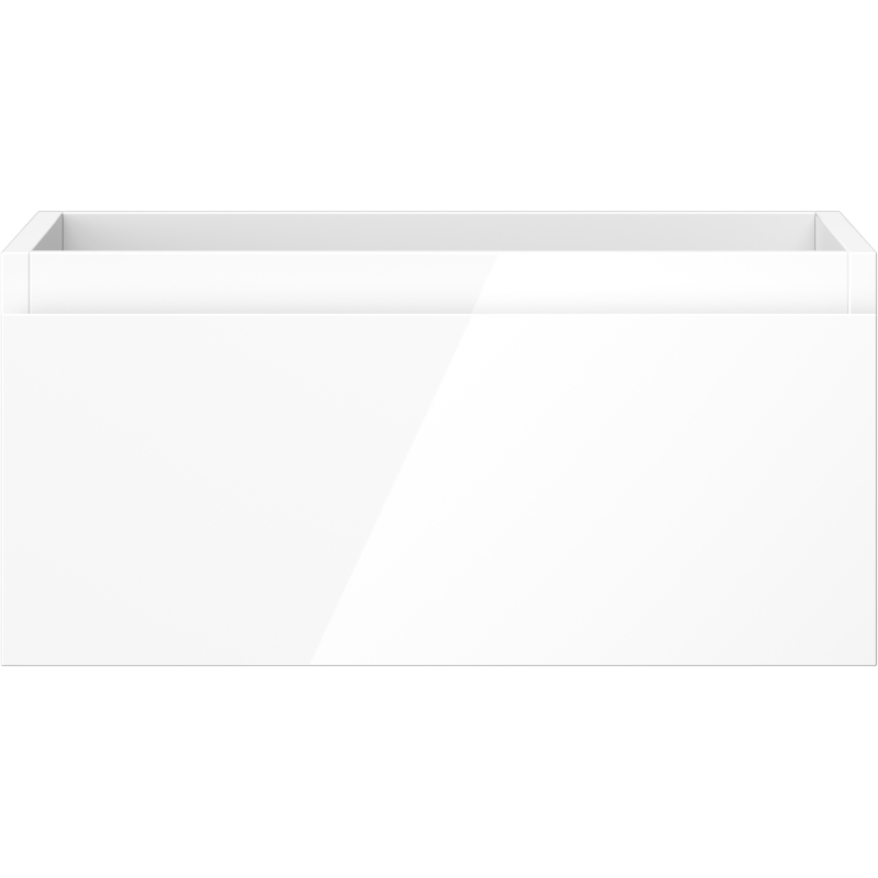 Mexen Orio kúpeľňová skrinka pod umývadlo 50 cm, 1 zásuvka, biely lesk - 91A10-05023-1-BF00