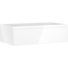 Mexen Orio kúpeľňová skrinka pod umývadlo 80 cm, 1 zásuvka, biely lesk - 91A10-08023-1-BF00