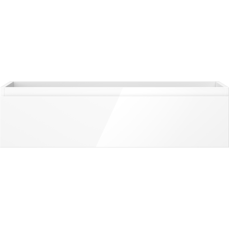 Mexen Orio kúpeľňová skrinka pod umývadlo 90 cm, 1 zásuvka, biely lesk - 91A10-09023-1-BF00