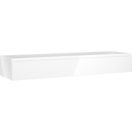 Mexen Orio kúpeľňová skrinka pod umývadlo 160 cm, 1 zásuvka, biely lesk - 91A10-16023-1-BF00