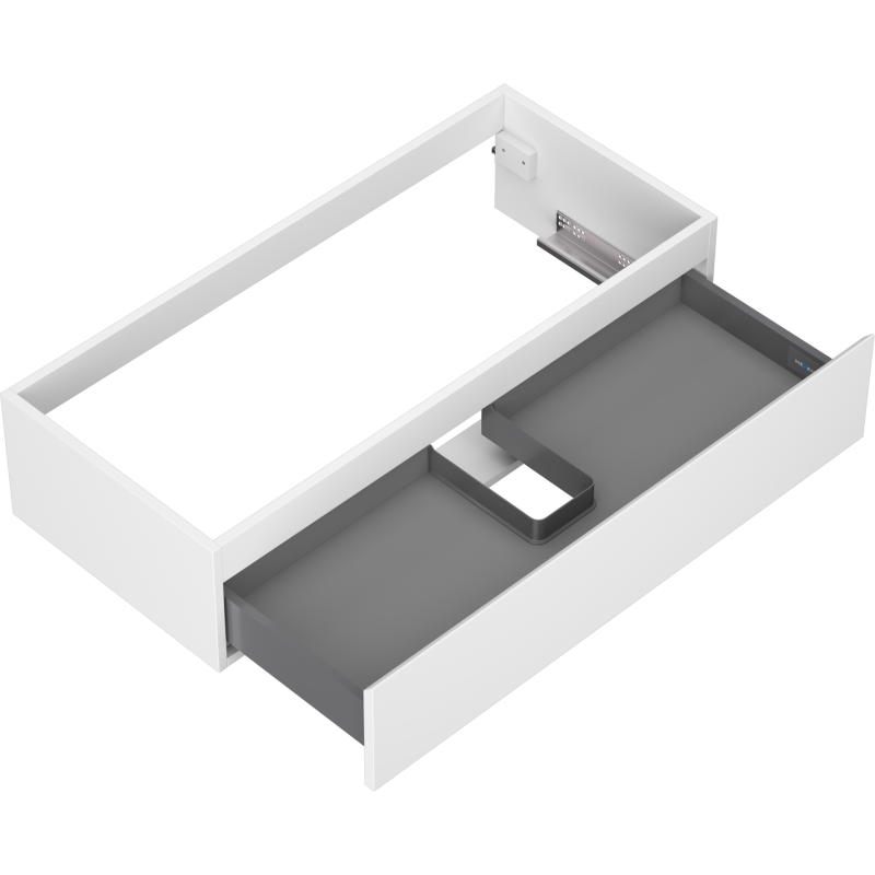 Mexen Orio kúpeľňová skrinka pod umývadlo 100 cm, 1 zásuvka, biela matná - 91A10-10023-1-BF01