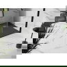 Mexen Stone+ kompozitná štvorcová sprchová vanička 140 x 80 cm, Antracit - 44718014