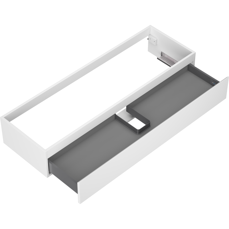 Mexen Orio kúpeľňová skrinka pod umývadlo 140 cm, 1 zásuvka, biela matná - 91A10-14023-1-BF01