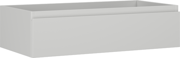 Mexen Orio kúpeľňová skrinka pod umývadlo 90 cm, 1 zásuvka, šedá matná - 91A10-09023-1-BF62