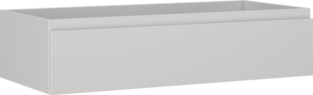 Mexen Orio kúpeľňová skrinka pod umývadlo 100 cm, 1 zásuvka, sivá matná - 91A10-10023-1-BF62