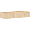 Mexen Rivel kúpeľňová skrinka pod umývadlo 120 cm, 1 zásuvka, ryhovaná, dub - 91A20-12023-1-BF81