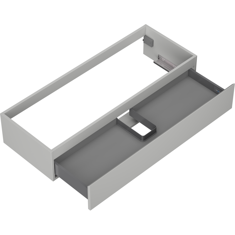Mexen Orio kúpeľňová skrinka pod umývadlo 120 cm, 1 zásuvka, sivá matná - 91A10-12023-1-BF62