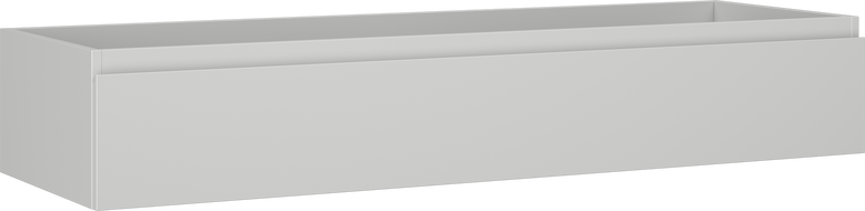 Mexen Orio kúpeľňová skrinka pod umývadlo 140 cm, 1 zásuvka, sivá matná - 91A10-14023-1-BF62