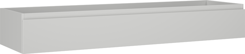 Mexen Orio kúpeľňová skrinka pod umývadlo 160 cm, 1 zásuvka, šedá matná - 91A10-16023-1-BF62