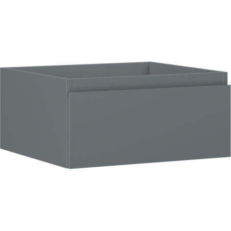Mexen Orio kúpeľňová skrinka pod umývadlo 50 cm, 1 zásuvka, grafit mat - 91A10-05023-1-BF66