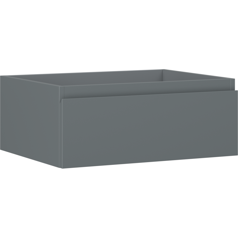 Mexen Orio kúpeľňová skrinka pod umývadlo 60 cm, 1 zásuvka, grafit mat - 91A10-06023-1-BF66