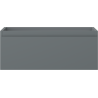 Mexen Orio kúpeľňová skrinka pod umývadlo 60 cm, 1 zásuvka, grafit mat - 91A10-06023-1-BF66
