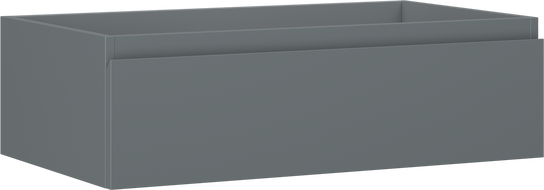 Mexen Orio kúpeľňová skrinka pod umývadlo 80 cm, 1 zásuvka, grafit mat - 91A10-08023-1-BF66