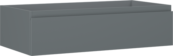 Mexen Orio kúpeľňová skrinka pod umývadlo 90 cm, 1 zásuvka, grafit mat - 91A10-09023-1-BF66