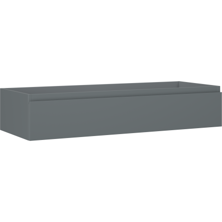 Mexen Orio kúpeľňová skrinka pod umývadlo 120 cm, 1 zásuvka, grafit mat - 91A10-12023-1-BF66
