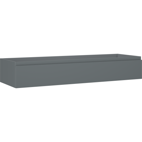 Mexen Orio kúpeľňová skrinka pod umývadlo 140 cm, 1 zásuvka, grafit matný - 91A10-14023-1-BF66