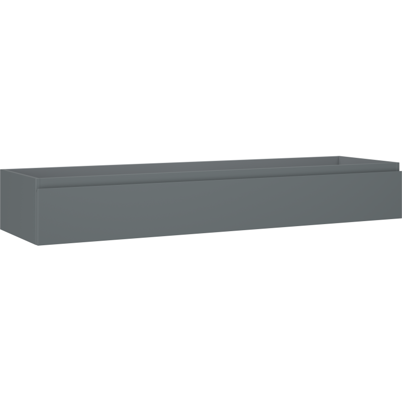 Mexen Orio kúpeľňová skrinka pod umývadlo 160 cm, 1 zásuvka, grafit mat - 91A10-16023-1-BF66