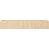 Mexen Rivel kúpeľňová skrinka pod umývadlo 140 cm, 1 zásuvka, ryhovaná, dub - 91A20-14023-1-BF81