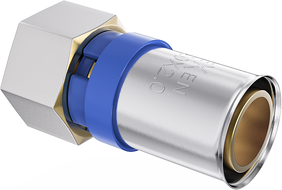 Mexen PEX-P polozávitová lisovacia spojka, lisovaná PEX 20 x 1/2 GW - W97135-2012F-00