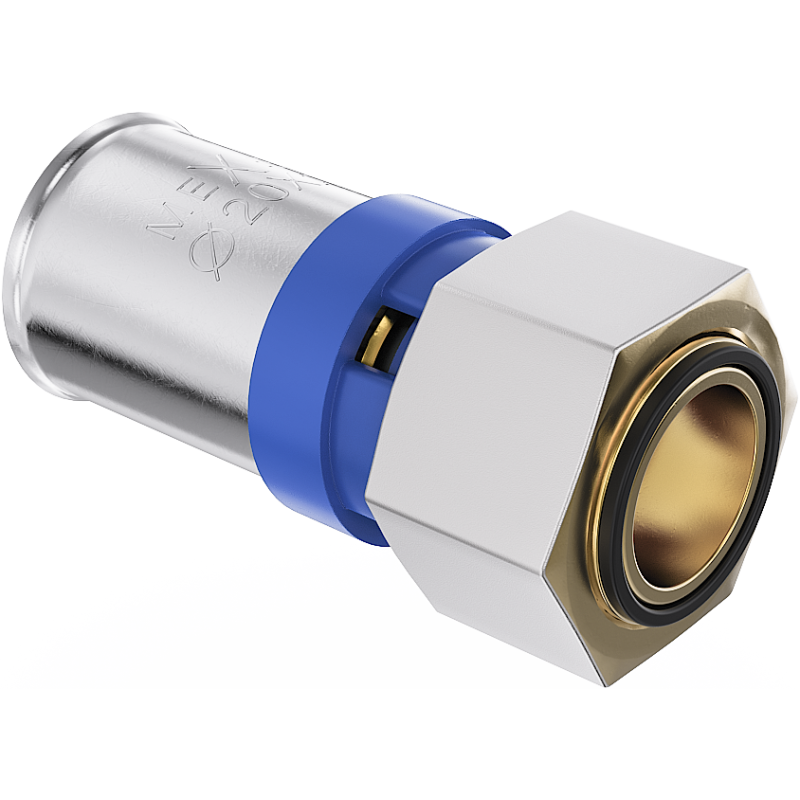 Mexen PEX-P pološrubunek uzatvárateľný, lisovaný PEX 20 x 3/4 GW - W97135-2034F-00
