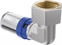Mexen PEX-P polovičné pripojenie, lisovací koleno, lisované PEX 16 x 1/2 GW - W97136-1612F-00