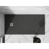 Mexen Stone+ rektangulárny kompozitný sprchový kút 180 x 80 cm, antracit - 44718018
