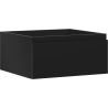 Mexen Orio kúpeľňová skrinka pod umývadlo 50 cm, 1 zásuvka, čierna matná - 91A10-05023-1-BF71