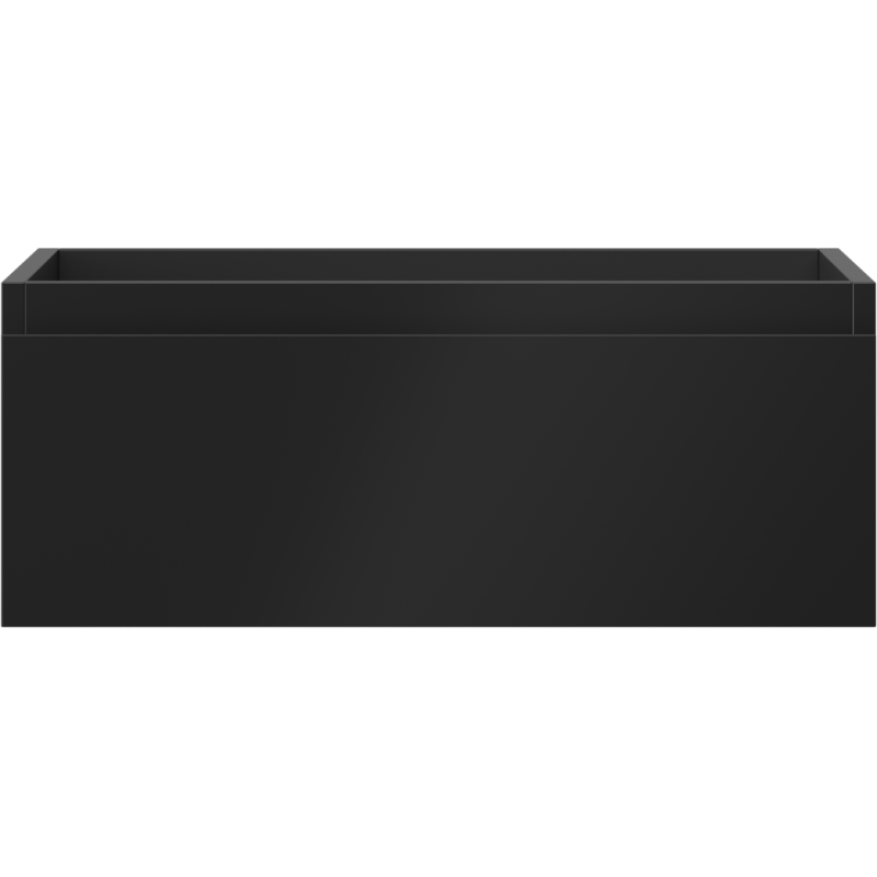 Mexen Orio kúpeľňová skrinka pod umývadlo 60 cm, 1 zásuvka, čierna matná - 91A10-06023-1-BF71