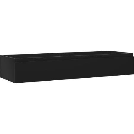 Mexen Orio kúpeľňová skrinka pod umývadlo 140 cm, 1 zásuvka, čierna mat - 91A10-14023-1-BF71