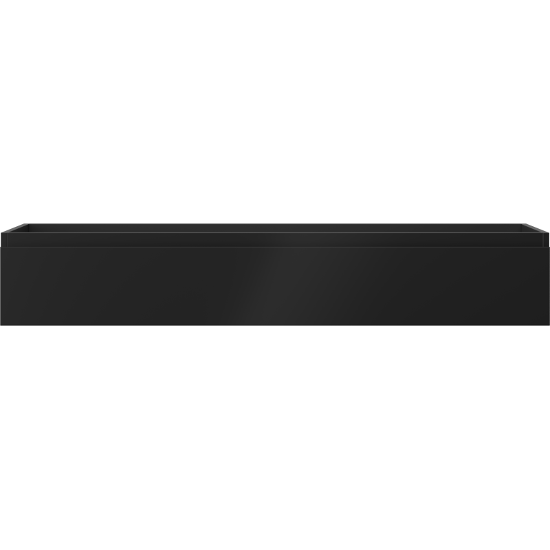 Mexen Orio kúpeľňová skrinka pod umývadlo 140 cm, 1 zásuvka, čierna matná - 91A10-14023-1-BF71