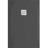 Mexen Stone+ kompozitová obdĺžniková vanička 100 x 90 cm, antracit - 44719010