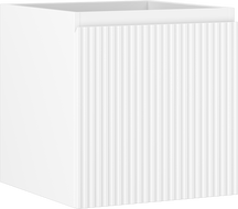 Mexen Rivel kúpeľňová skrinka pod umývadlo 45 cm, 1 zásuvka, ryhovaná, biela matná - 91A20-04547-1-BF01