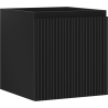 Mexen Rivel kúpeľňová skrinka pod umývadlo 45 cm, 1 zásuvka, ryhovaná, čierna matná - 91A20-04547-1-BF71