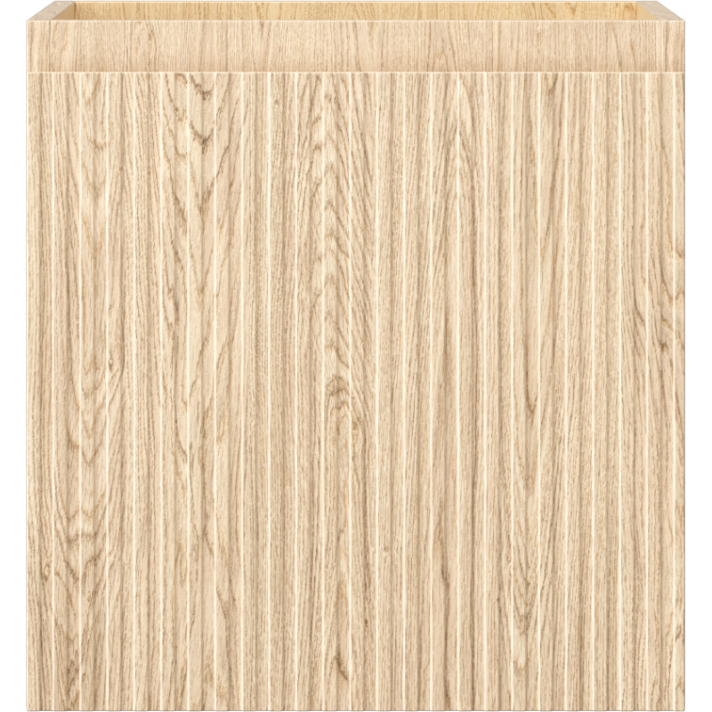 Mexen Rivel kúpeľňová skrinka pod umývadlo 45 cm, 1 zásuvka, drážkovaná, dub - 91A20-04547-1-BF81