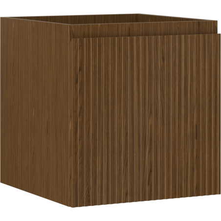 Mexen Rivel kúpeľňová skrinka pod umývadlo 45 cm, 1 zásuvka, ryhovaná, orech - 91A20-04547-1-BF86