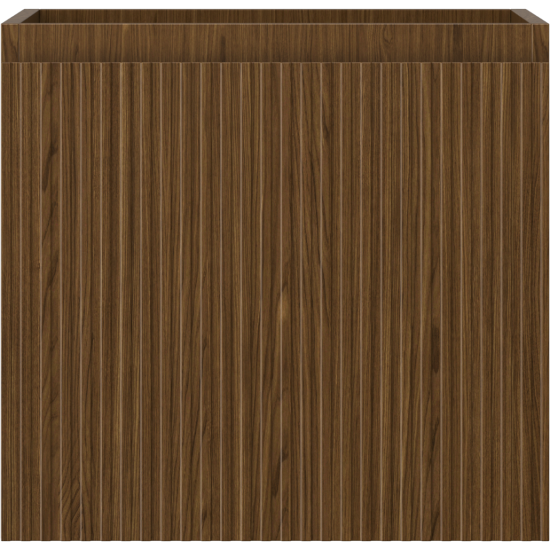 Mexen Rivel kúpeľňová skrinka pod umývadlo 50 cm, 1 zásuvka, ryhovaná, orech - 91A20-05047-1-BF86